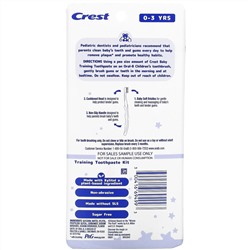Crest, Baby Training Toothpaste Kit, Soft, 0-3 Years, Winnie the Pooh, Mild Strawberry, 1 Kit