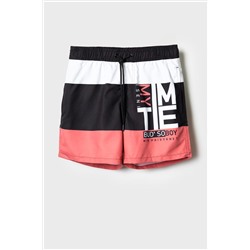 Шорты текстильные плавательные для мальчиков, средней длины PLAYTODAY, 1239698