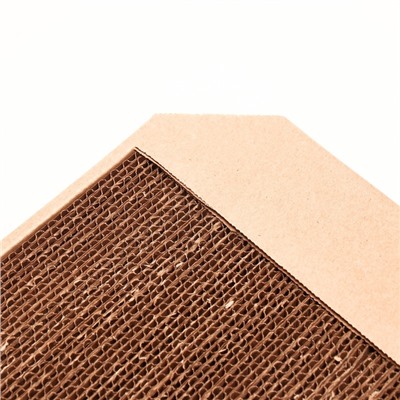 Когтеточка-лежанка для кошек «Пижон», 49×23×2.5 см, КРАФТ, гофрокартон