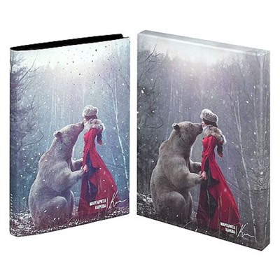 Ежедневник недатированный А5 240 стр. 70663 "МАША И МЕДВЕДЬ. #МАРГАРИТА КАРЕВА" Феникс