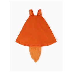 Карнавальный костюм «Белка Кнопочка», сарафан, шапка, размер 110-56