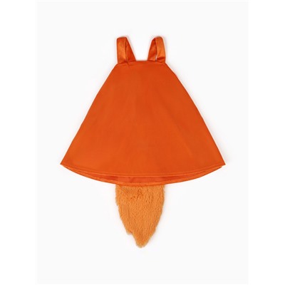 Карнавальный костюм «Белка Кнопочка», сарафан, шапка, размер 110-56