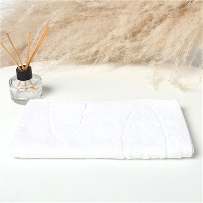 Полотенце махровое Branco di pesci цвет белый, 70×120, 460 г/м² хл100%