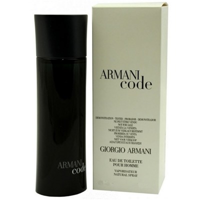 Giorgio Armani Black Code EDT tester мужской 125 мл