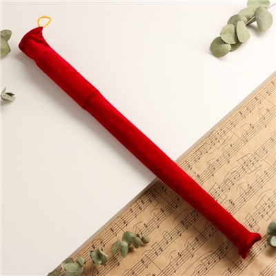 Флейта Music Life 52 см, с узорами, тональность B, бамбук, разборная