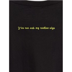 Футболки CONTE LD 1738 Свободная футболка из хлопка с вышивкой