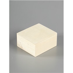 УЦЕНКА Шкатулка дерево под роспись «Прямоугольная» без замка 10×9×5 см