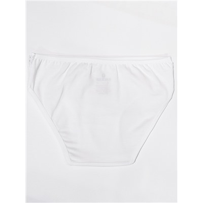 5220-01 Трусы для девочек с кружевом белые (BAYKAR)