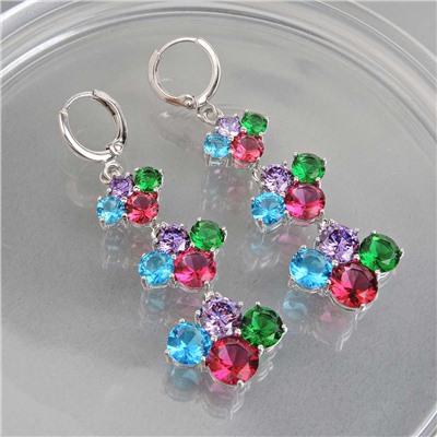 Акц -12% XUPING Серьги с замком кольцо арт. XG10 0856 (id 193598)