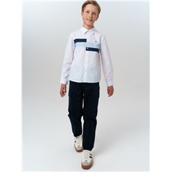 Рубашка текстильная для мальчиков (comfort fit)