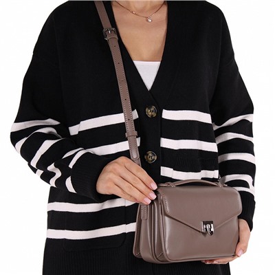 Сумка 6382VG l.gray Vitelli Grassi