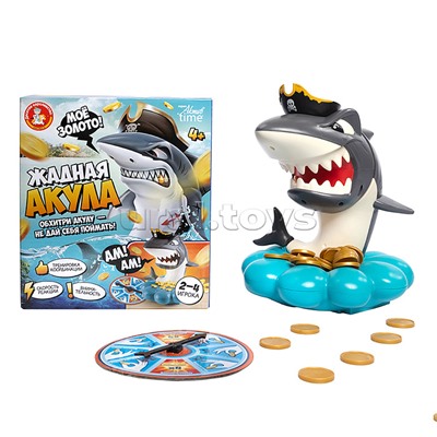 Игра настольная "Жадная акула"