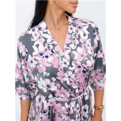 Халат Токио (серый)