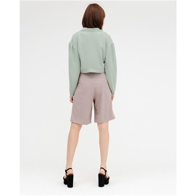 Шорты женские MINAKU, лиловые, размер 48