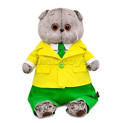 Кот Басик в ярком костюме