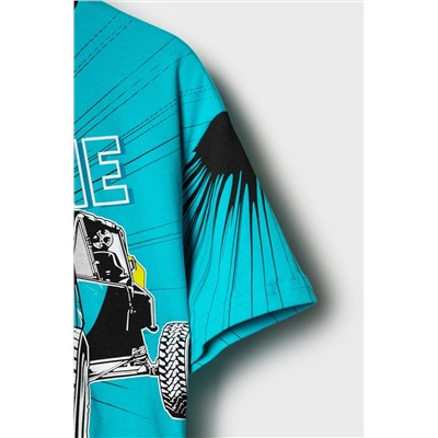 Фуфайка трикотажная для мальчиков (футболка) PLAYTODAY, 1239602