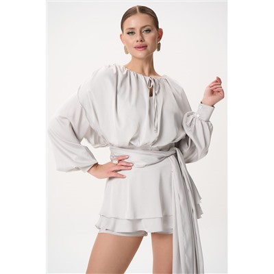 Платье Муза (жемчужный)