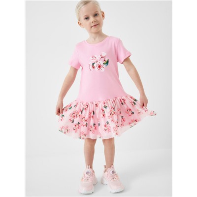 Платье трикотажное для девочек