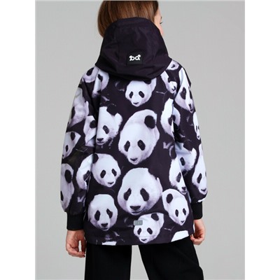 Куртка текстильная с полиуретановым покрытием для девочек (ветровка)