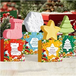 Бомбочка для ванны ЁЛОЧКА Sadoer, 100 гр.