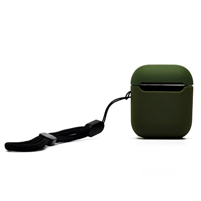Чехол - PCP12 для кейса "Apple AirPods 2" экокожа (green) (238210)