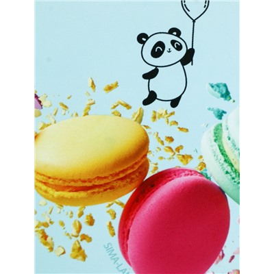 Ланч - бокс прямоугольный «Панды», 500 мл