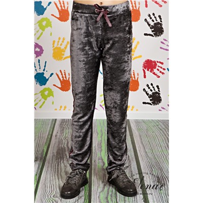 Брюки велюр М22029а