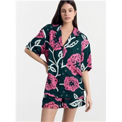 КОМПЛЕКТ ЖЕНСКИЙ (ЖАКЕТ, ШОРТЫ) 592460-1