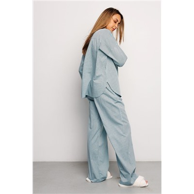 Костюм с брюками с рубашкой 394BLU НАТАЛИ, 1063208