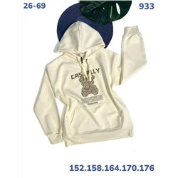 Толстовка 933 молочный