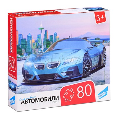 Пазлы 80 "Автомобили"
