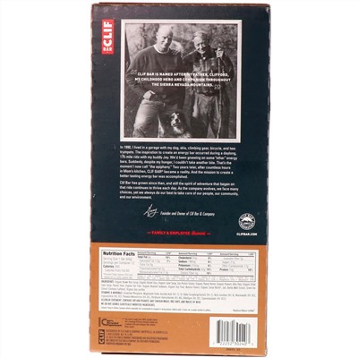 Clif Bar, Энергетический батончик, Peanut Toffee Buzz, 12 батончиков, 2,4 унц. (68 г) каждый