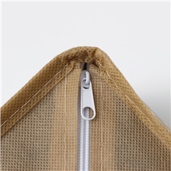 Органайзер для хранения белья Доляна Points, 12 ячеек, 27×20×10 см, бежевый