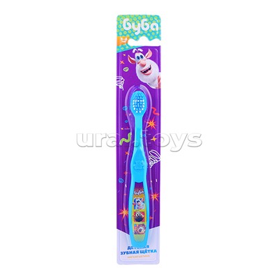 Зубная щетка фигурная для детей "Буба" синяя MASTER DENT