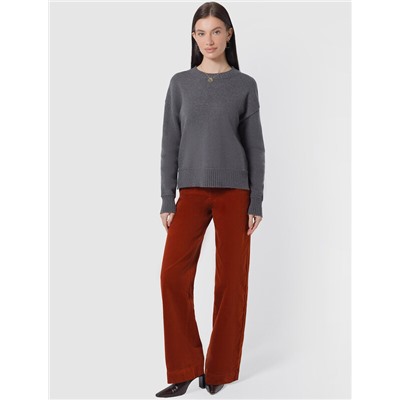 Джемпер из пряжи с кашемиром