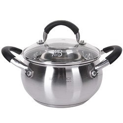 4547 Кастрюля(2,0л), MB(16см) сил/руч ст/кр (x6)