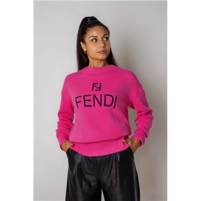 Теплый джемпер F женский арт.1835 (Розовый)