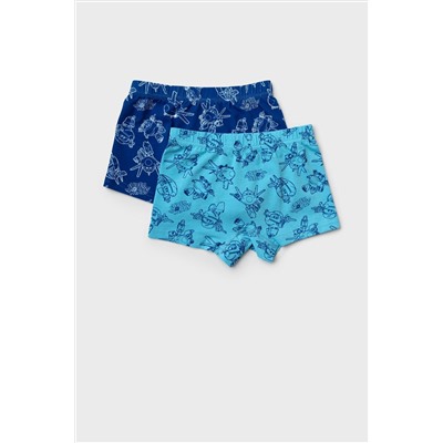Трусы трикотажные для мальчиков - боксеры, 2 шт в комплекте PLAYTODAY, 1241550