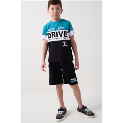 Комплект трикотажный для мальчиков: фуфайка (футболка), шорты PLAYTODAY, 1239838