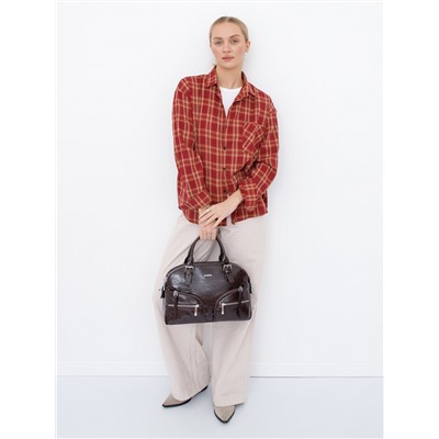 Сумка 5610S coffee Velina Fabbiana-Safenta