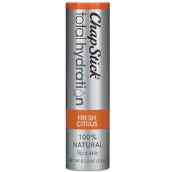 Chapstick, Total Hydration, бальзам для губ, «Свежий цитрус», 3,5 г