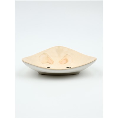 Тарелка керамическая плоская «Зайчик», 13.5×13.5 см, Dolce Ceramo