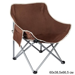 Стул складной с органайзером КОРИЧНЕВЫЙ № 9 67х28х39 /уп6/