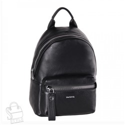 Рюкзак женский кожаный 99449 black Velina Fabbiano-Safenta/30