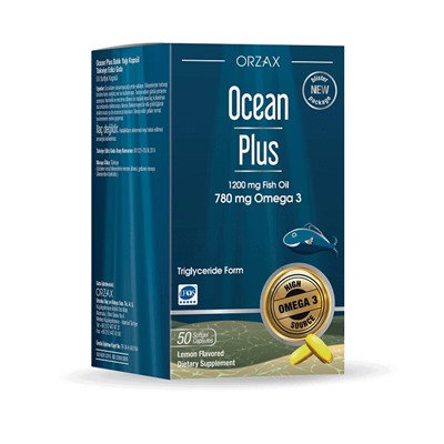 ORZAX OCEAN PLUS FISH OIL 50 капсул