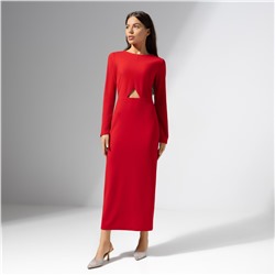 Платье облегающее с вырезом, Королева бала (red)