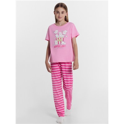 КОМПЛЕКТ ДЛЯ ДЕВОЧЕК (ФУТБОЛКА, БРЮКИ) 567728