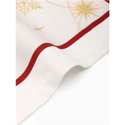 Набор салфеток сервировочных «Этель. Щелкунчик», 4 шт., белые, 40×40 см