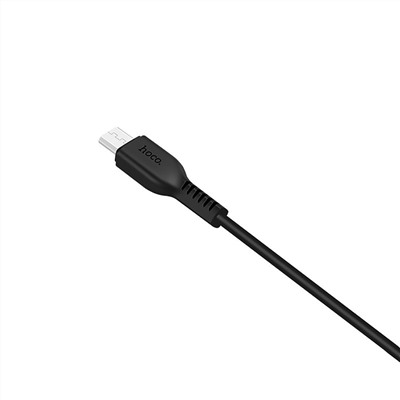 Кабель USB - micro USB Hoco X20  200см 2A  (black)