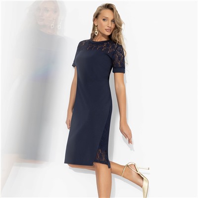 Платье-футляр с кружевом, Близкая по духу